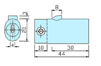 Cabinet locks 20019 drawing