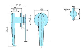 Cabinet locks 60021 drawing