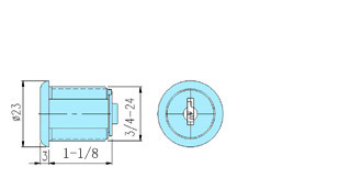 Cam locks 10066 drawing