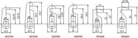 Cam locks H2027000 drawing