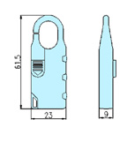 Combination locks 40005 drawing