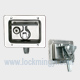 ocking folding T handle lock_50012L