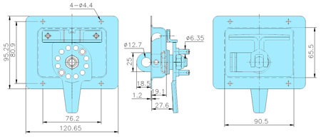 Multi point latches_50311p drawing