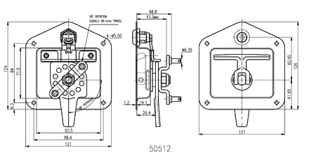 folding_t_handle_lock_50512 drawing