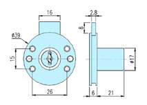 Furniture locks 20010 drawing