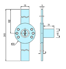 Furniture locks 20010s drawing