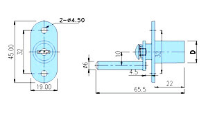 Furniture locks 20012 drawing