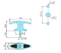 handle locks 60004 drawing