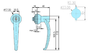 handle locks 60014 drawing