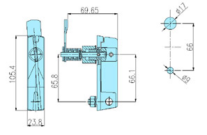 handle locks 60027 drawing