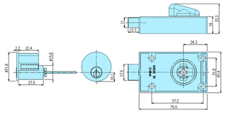 handle locks 60040 drawing