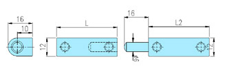 Hinges 90001 drawing