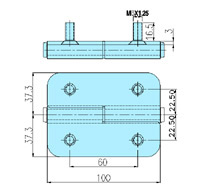 Hinges 90013 drawing