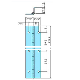 Hinges 90102 drawing