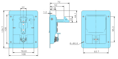 Generator latch_50410_drawing