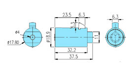 Specialty locks 80011 drawing