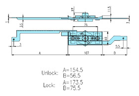 Specialty locks 80013 drawing