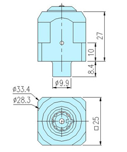 Specialty locks 80013 drawing