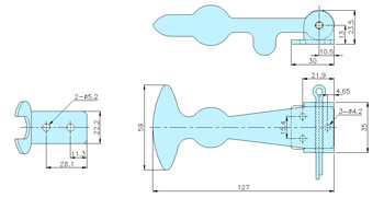 Specialty locks 92001 drawing